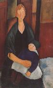 Amedeo Modigliani Maternite (mk38) oil painting artist